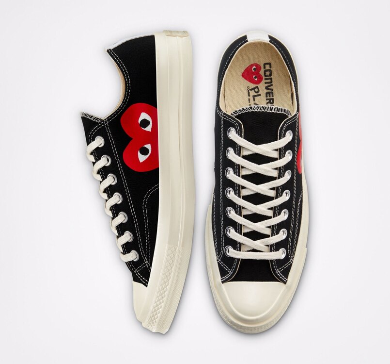 Converse Chuck Taylor All-Star 70 Ox Comme des Garcons PLAY Black LOW