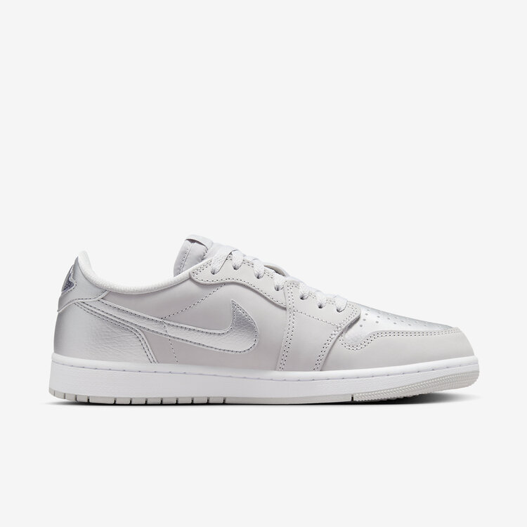 Nike Air Jordan 1 Retro Low OG Neutral Grey/Metallic Silver-White