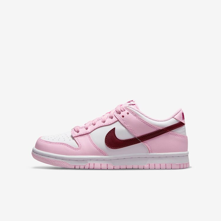 Nike Dunk Low Pink Foam Red White