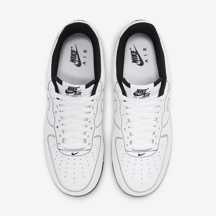 Nike Air Force 1 Low ‘07 Black Stitch
