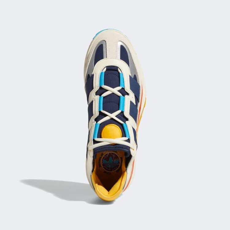 Adidas Niteball Cream White/ Signal Cyan/Collegiate Navy