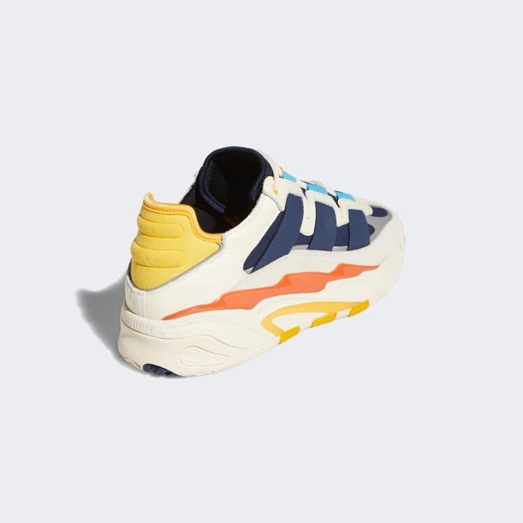 Adidas Niteball Cream White/ Signal Cyan/Collegiate Navy