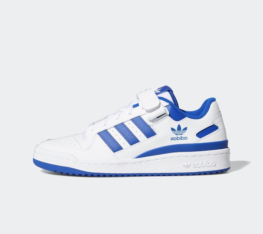 adidas Forum Low White Royal Blue
