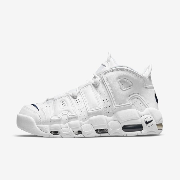 Nike Air More Uptempo White Navy