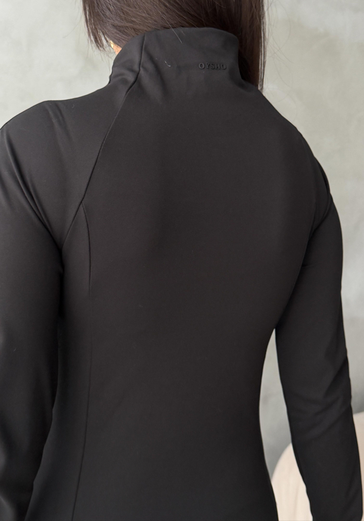 Oysho Slim Fit Takım Siyah