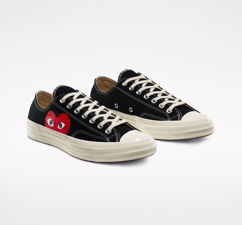 Converse Chuck Taylor All-Star 70 Ox Comme des Garcons PLAY Black LOW