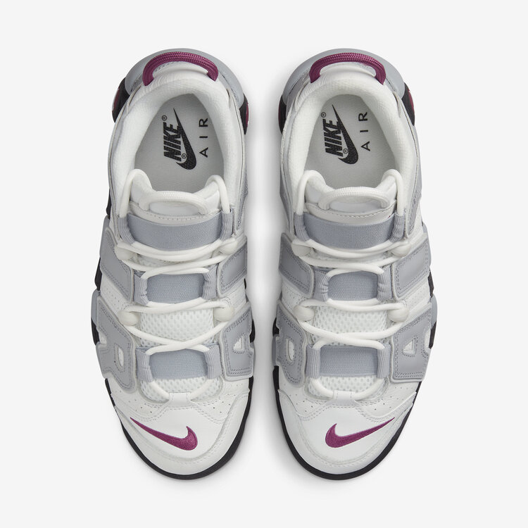 Nike Air More Uptempo Summit White/Rosewood/Wolf Grey
