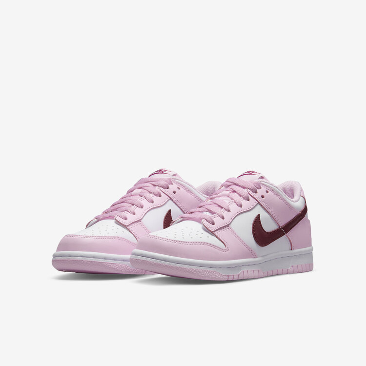 Nike Dunk Low Pink Foam Red White
