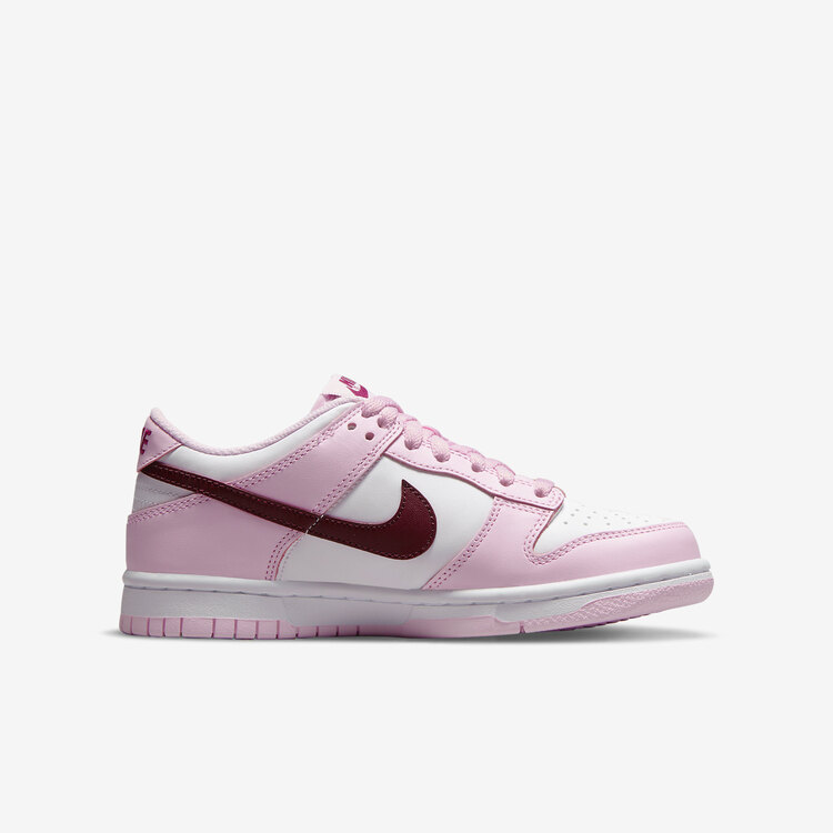Nike Dunk Low Pink Foam Red White