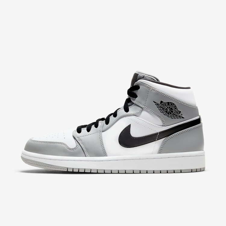 Nike Air Jordan 1 Mid Light Smoke Grey