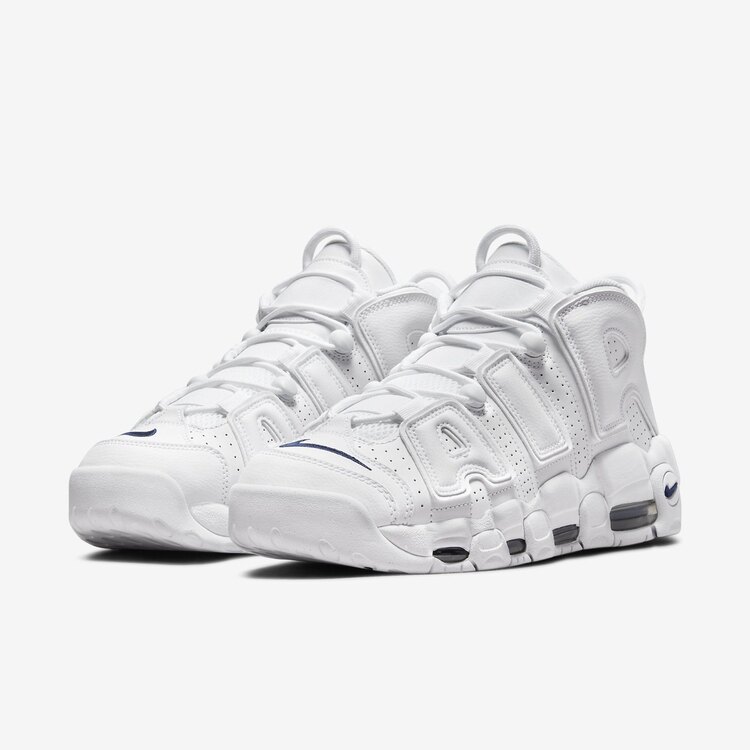 Nike Air More Uptempo White Navy