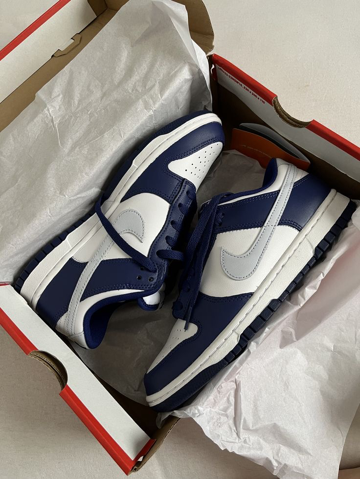 Nike Dunk Low Summit Navy Gs Lacivert Sneaker