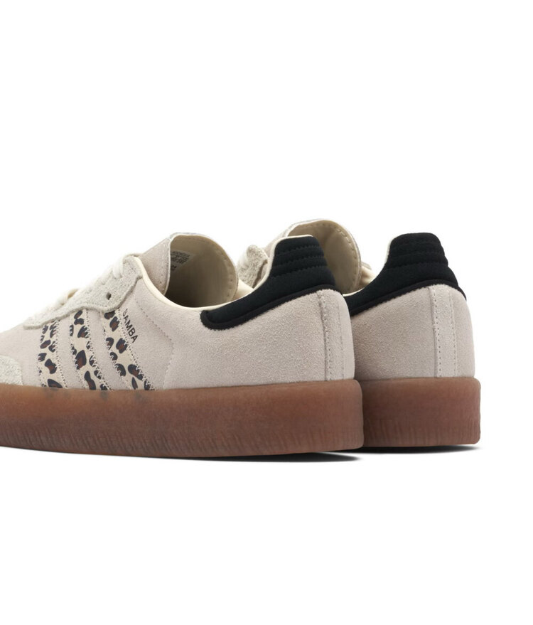 ADIDAS SAMBAE LEOPARD OFF WHITE