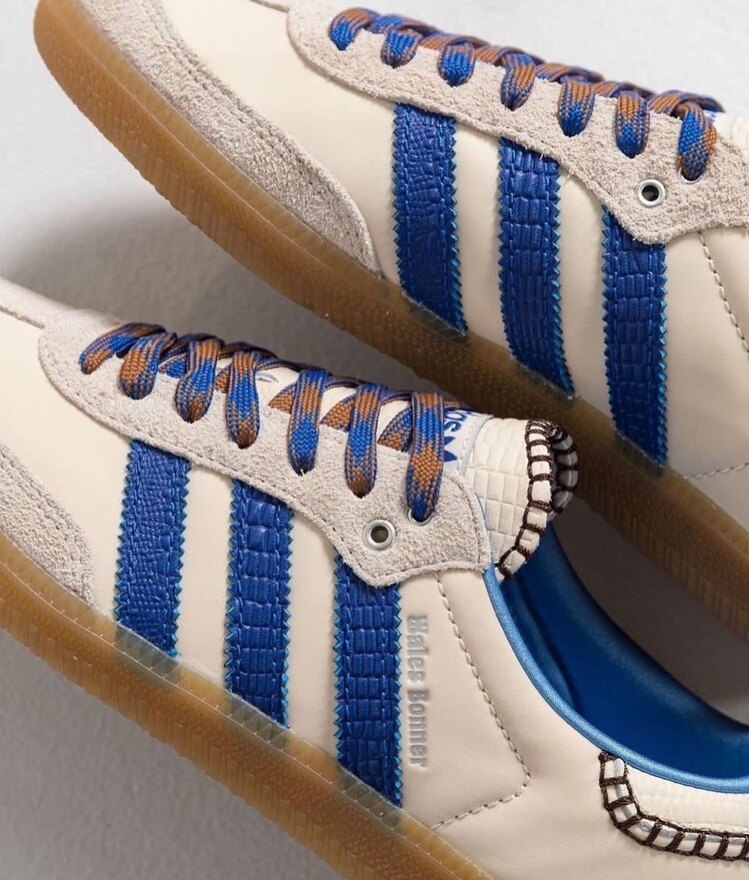 Adidas Wales Bonner x Samba Nylon 'Wonder Clay Royal Blue'