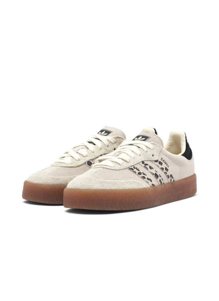 ADIDAS SAMBAE LEOPARD OFF WHITE