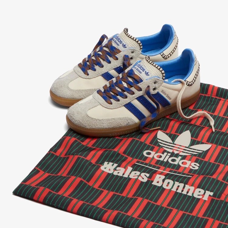 Adidas Wales Bonner x Samba Nylon 'Wonder Clay Royal Blue'