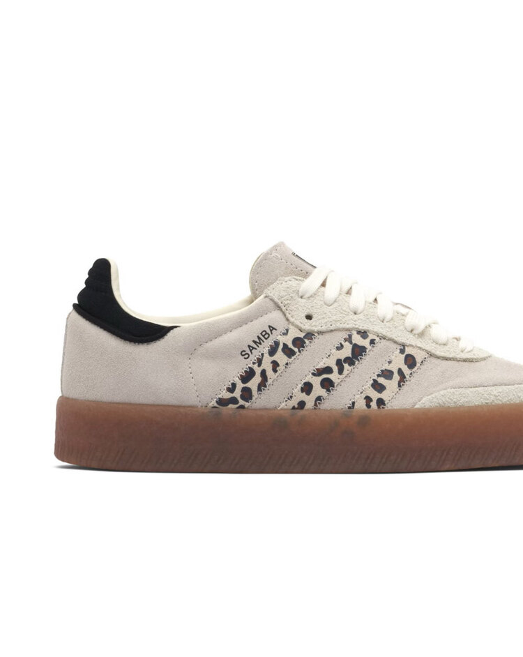 ADIDAS SAMBAE LEOPARD OFF WHITE