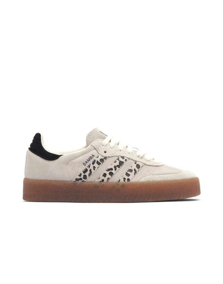ADIDAS SAMBAE LEOPARD OFF WHITE