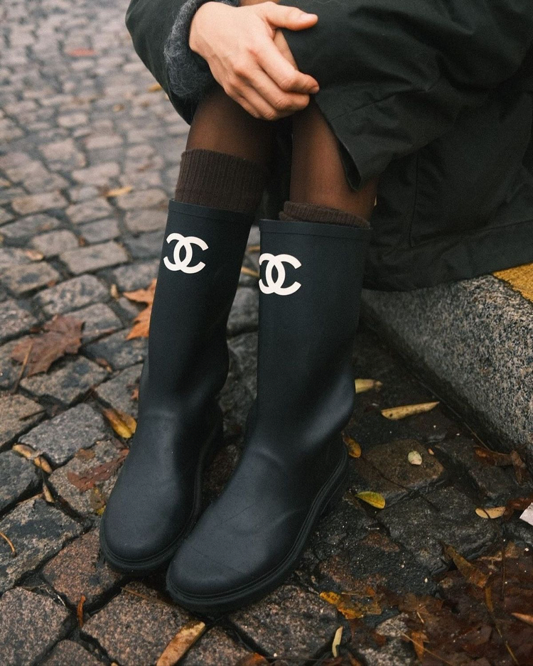 Chanel Rain Boots 36/40