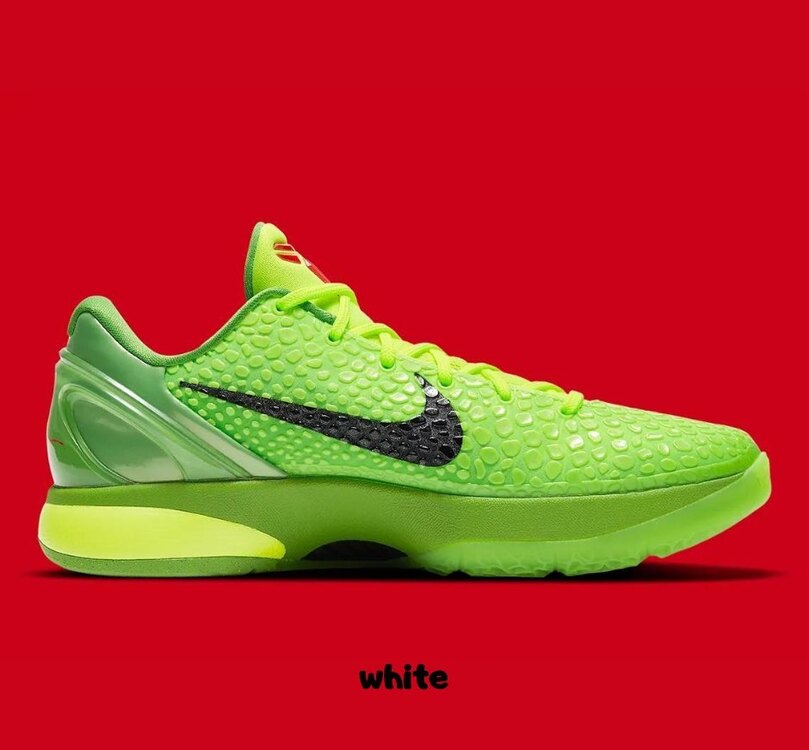 Kobe 6 Protro Grinch