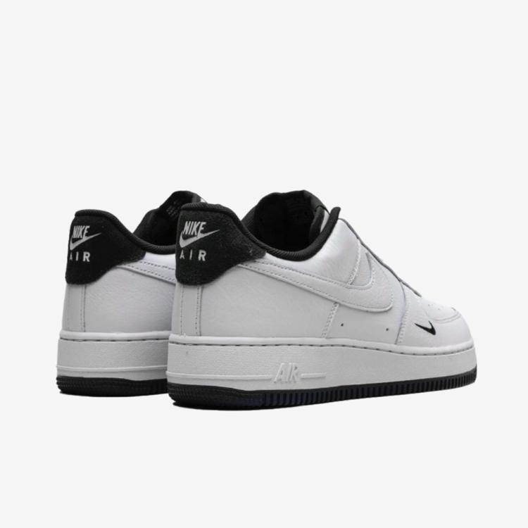 Airforce 1 LV8 White Black Mini Swoosh