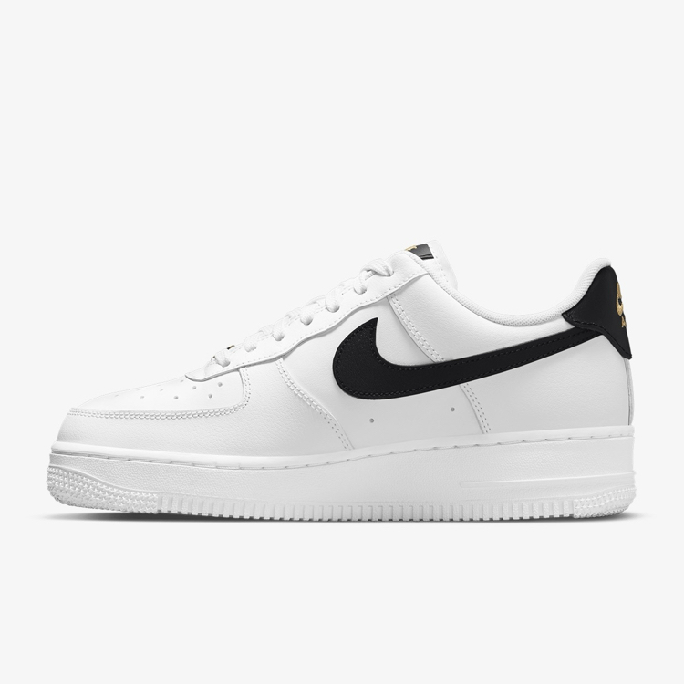 Airforce 1 Essential Black White Gold