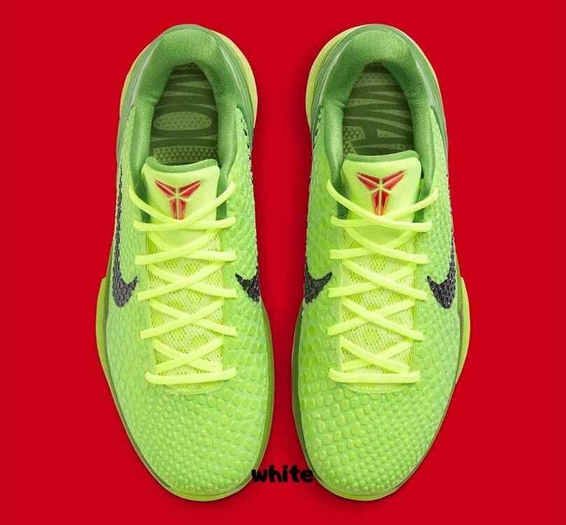 Kobe 6 Protro Grinch
