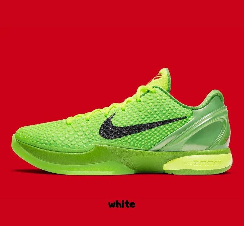 Kobe 6 Protro Grinch