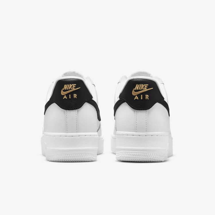 Airforce 1 Essential Black White Gold