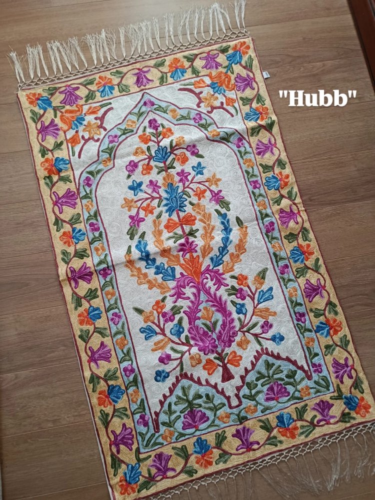 Hubb model tam işli Kaşmir seccade