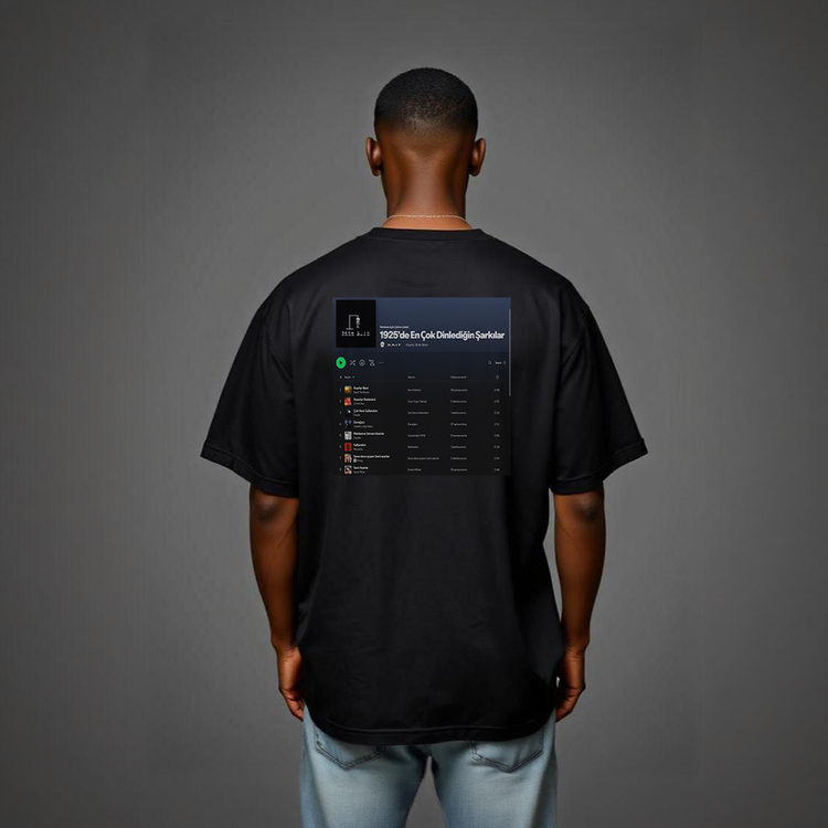 "SPOTİFY PL" Oversize T-Shirt