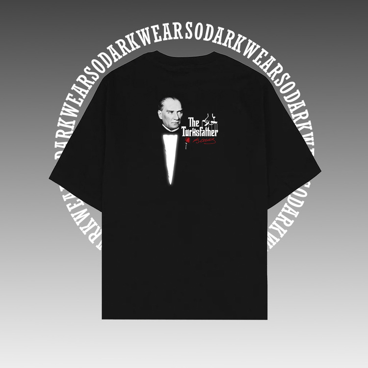 "ATATÜRK" Tasarımlı Oversize T-Shirt