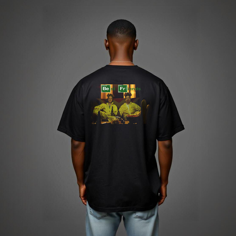 "BEst FRiends" Oversize T-Shirt
