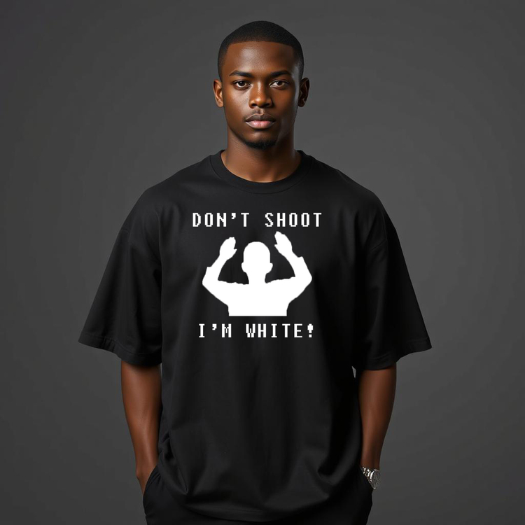 "Don't Shoot" Oversize T-Shirt