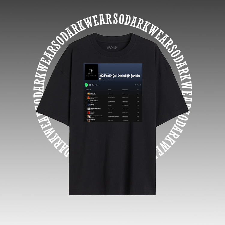 "SPOTİFY PL" Oversize T-Shirt
