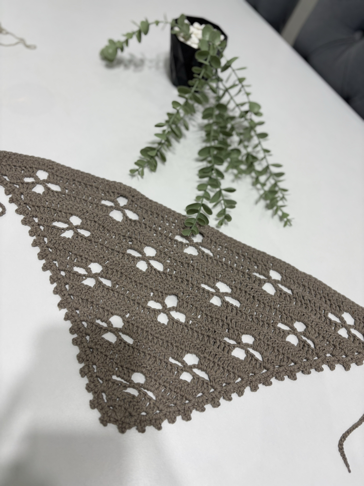 Vizon El Örgüsü Yazlık Bandana