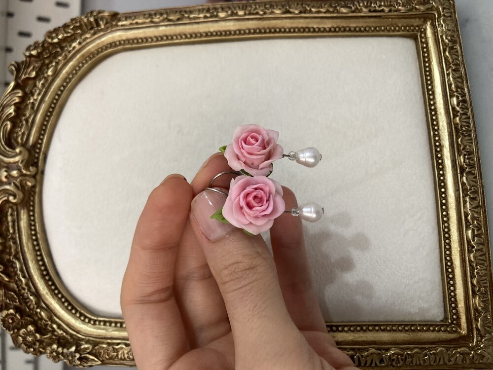 “Luna Rosa”(Küpe)