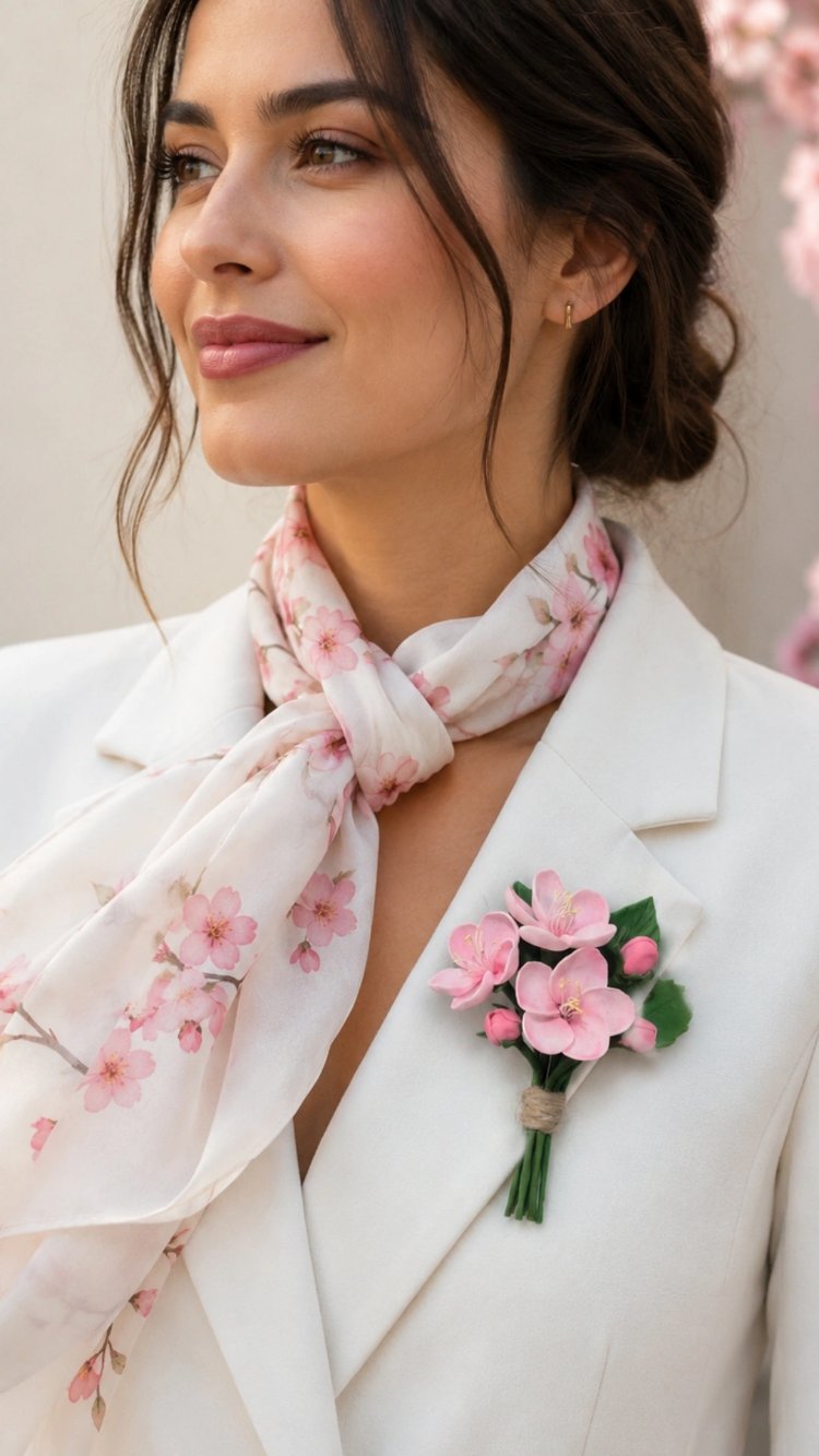 Sakura Brooch(Broş)