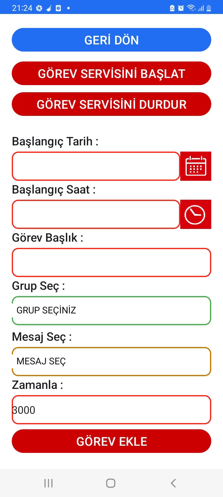 Software06 Toplu SMS Gönderim Uygulaması