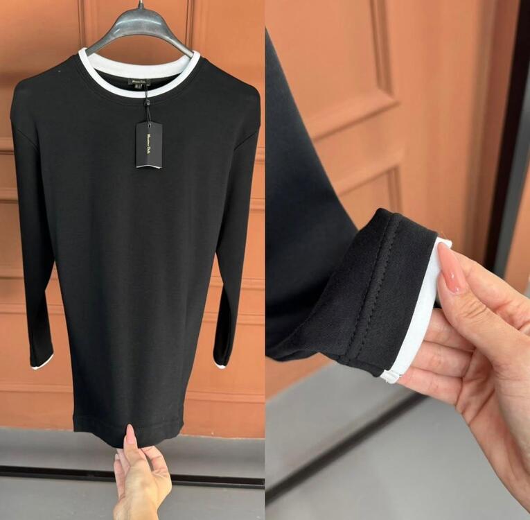 MASSIMO DUTTI Sweatshirt Siyah