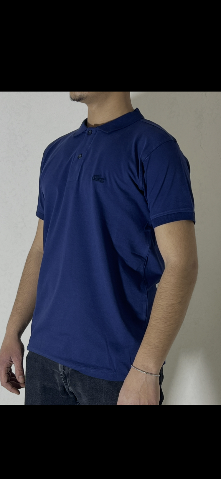 Lacoste Mavi Polo Yaka T-Shirt