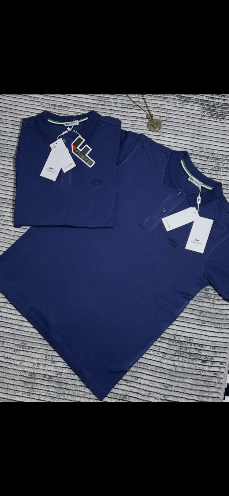 Lacoste Mavi Polo Yaka T-Shirt
