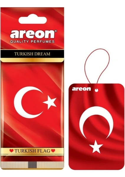 Areon Türk Bayraği Turkish Dream Oto Araç Kokusu