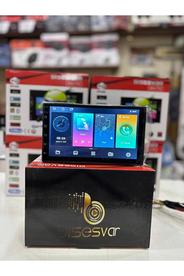  BSV-770 Inç Carplay Li 2 Gb Ram 32 Gb Hafıza Android Dauble Oto Teyip Wi-fi Youtube Google