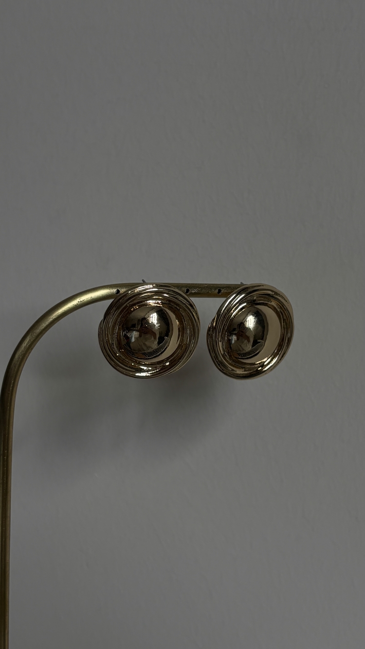 Oval Küpe