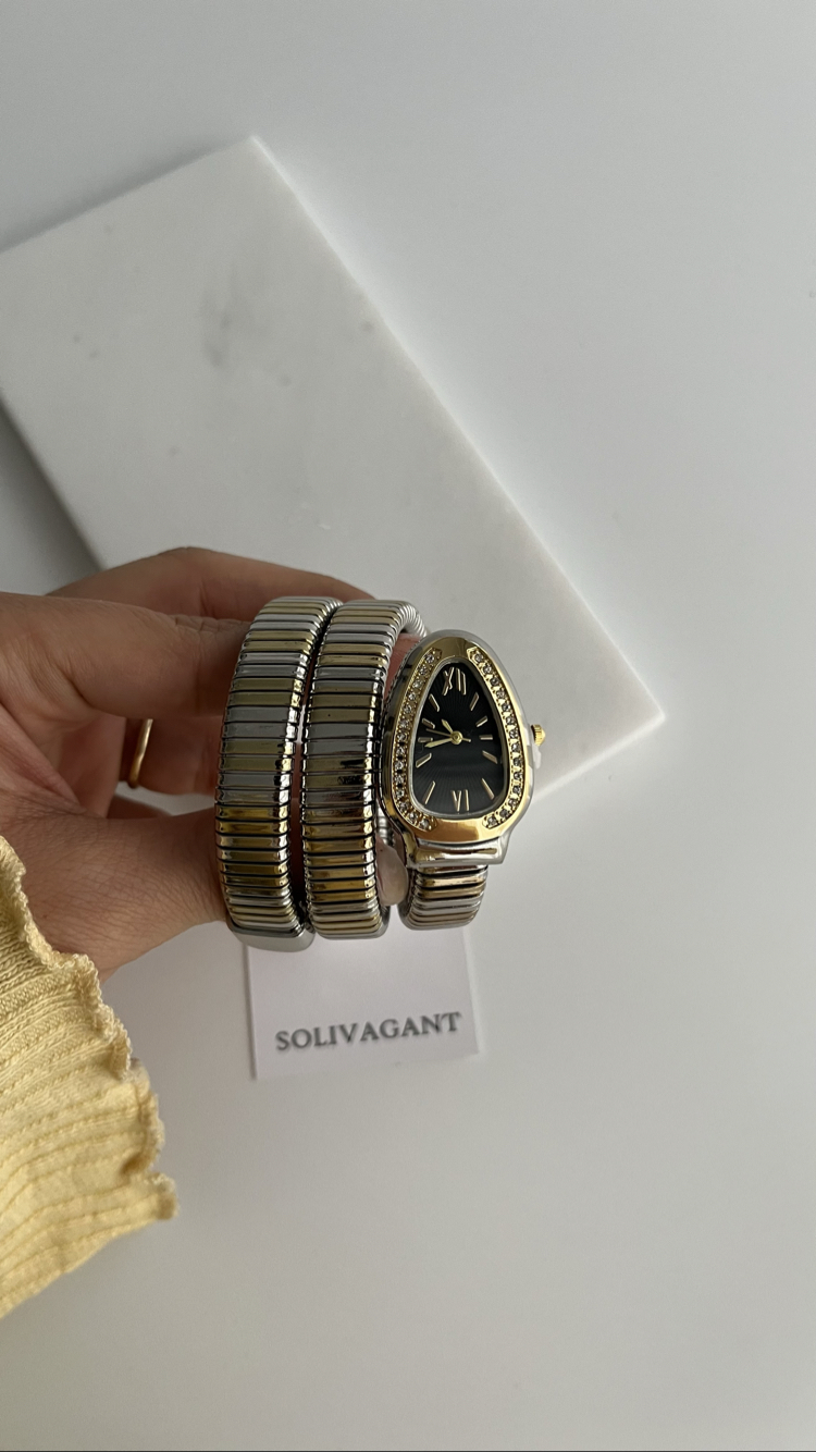 Snake | Gold Silver Black Kol Saati '' YENİ SEZON ''