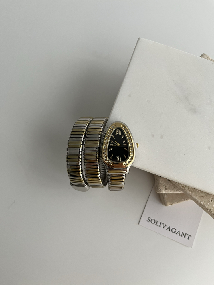Snake | Gold Silver Black Kol Saati '' YENİ SEZON ''