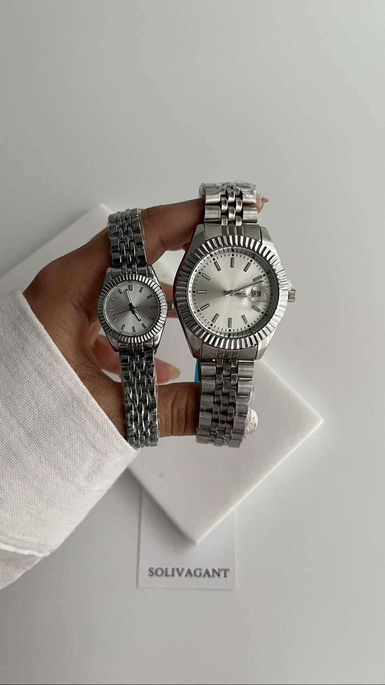 MAİN | Silver White Kol Saati '' YENİ SEZON ÇİFT