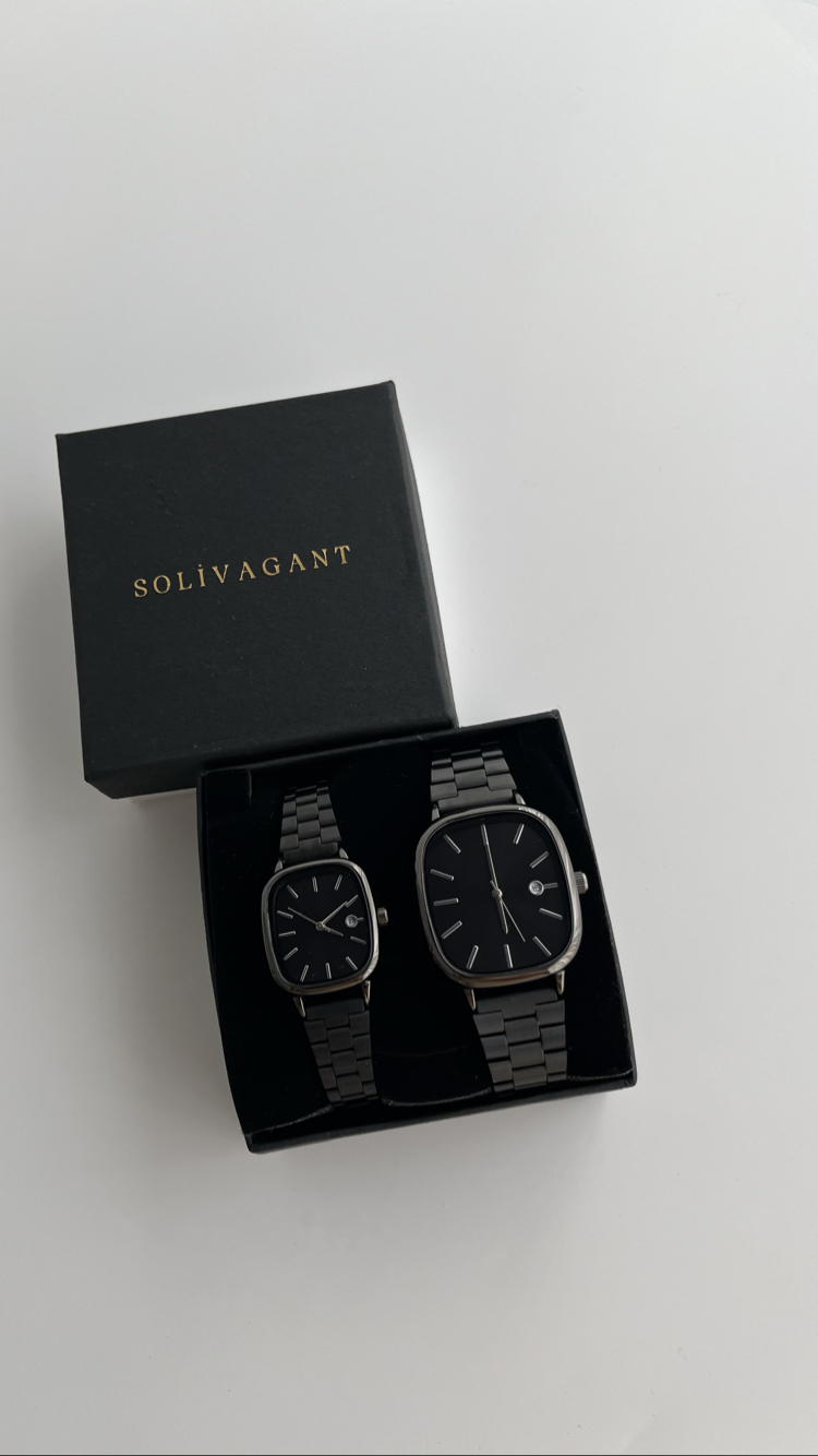 SOLIVAGANT | Black White Kol Saati '' YENİ SEZON ÇİFT