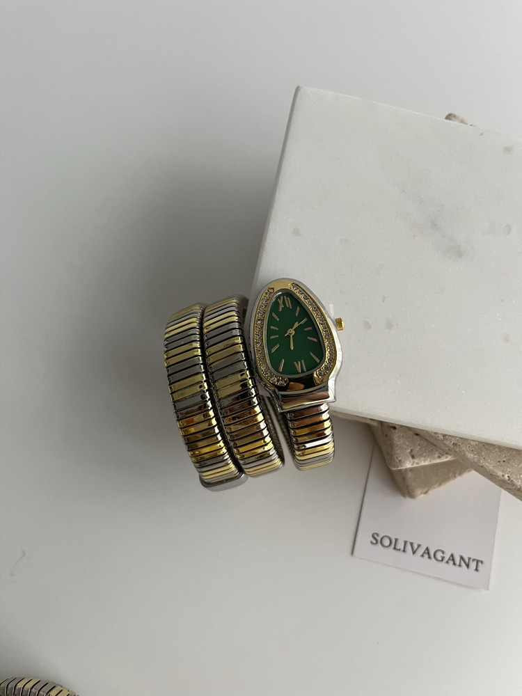 Snake | Gold Silver Green  Kol Saati '' YENİ SEZON ''